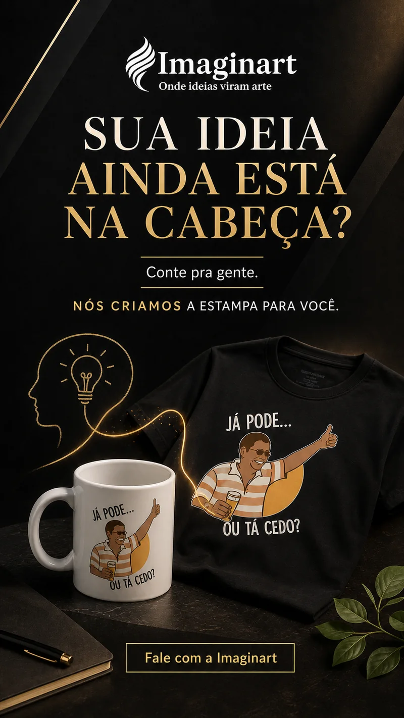 Criação da Imaginart sobre transformar ideias em arte